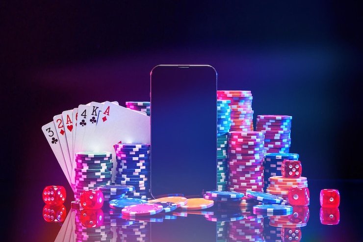 Panel taruhan dengan pilihan chip bernilai berbeda Panel taruhan Live Blackjack dengan opsi chip di wd yuk